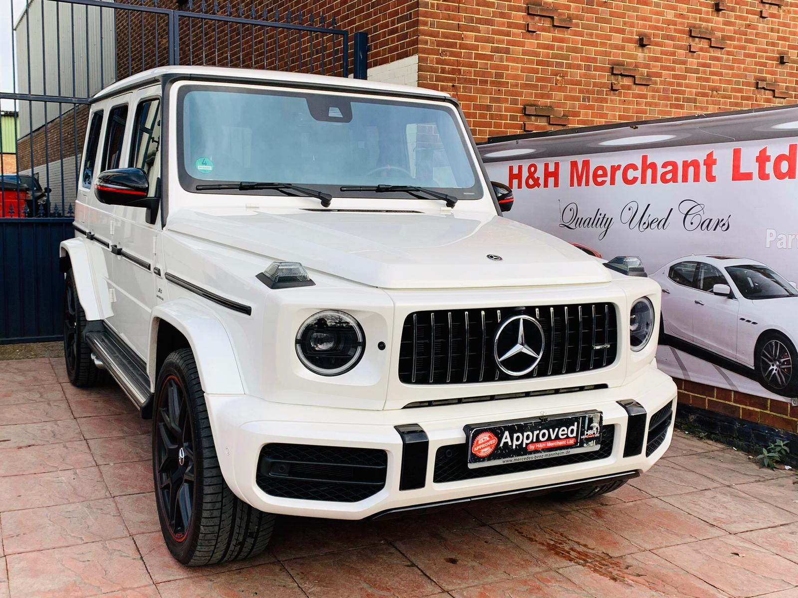 mercedes g63 2019 first edition in white