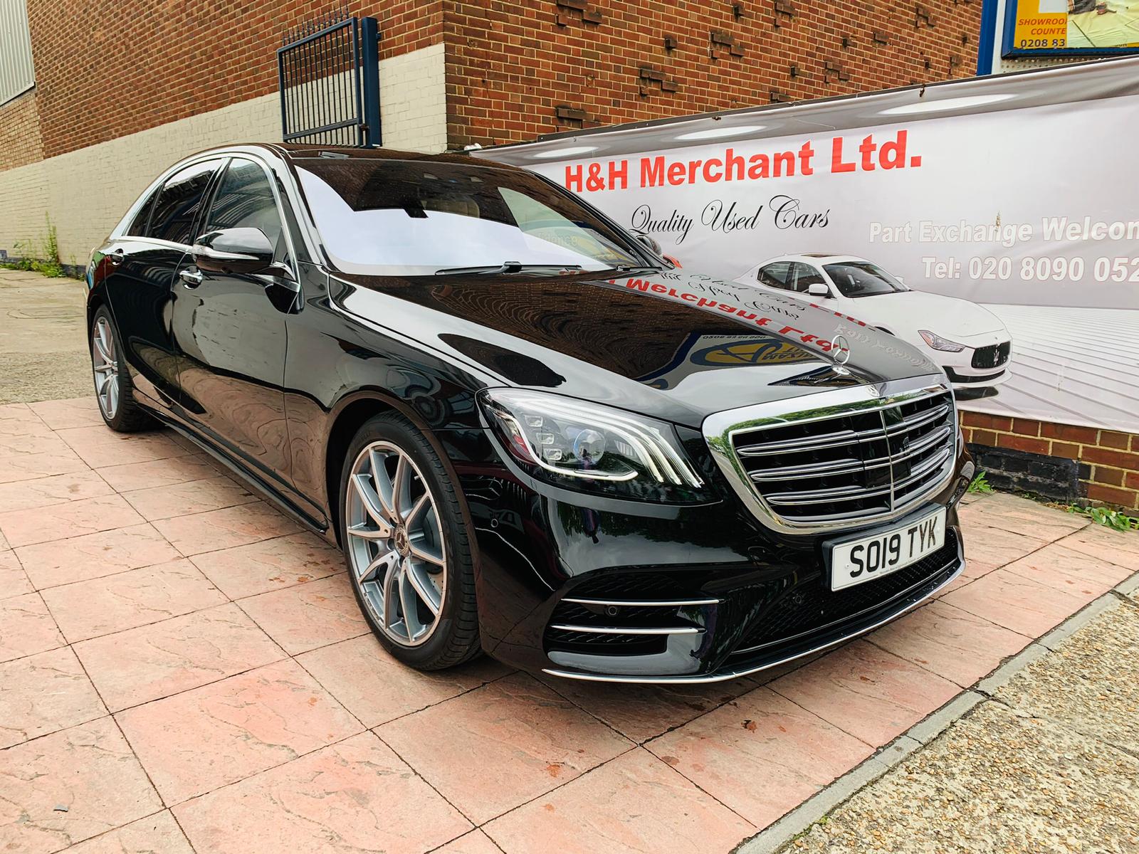 mercedes benz h and h marchent  black amazing